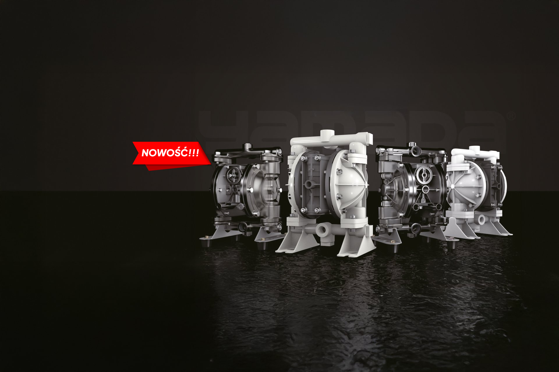 Yamada G15<br/>Dwumembranowe<br/>pompy pneumatyczne