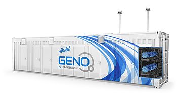 Systemy sprężania i przesyłu wodoru