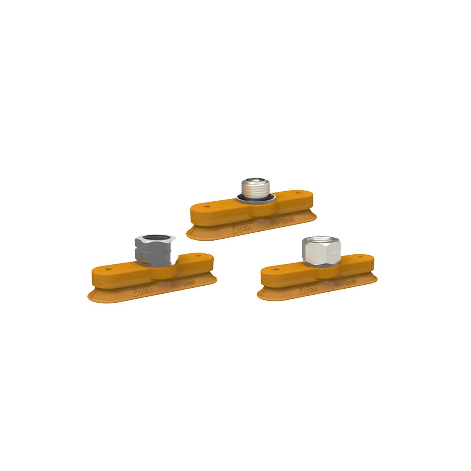 Seria przyssawek OCF, wklęsłe owalne przyssawki – DURAFLEX (20 x 80 – 40 x 110 mm)