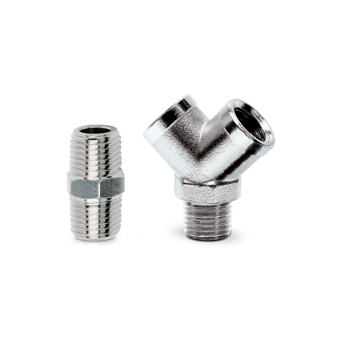 Złączki metalowe gwintowane