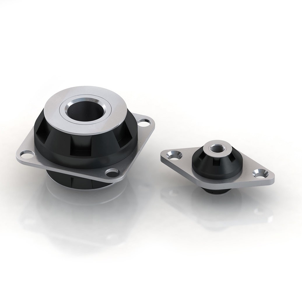 Wibroizolatory gumowe i gumowo-metalowe