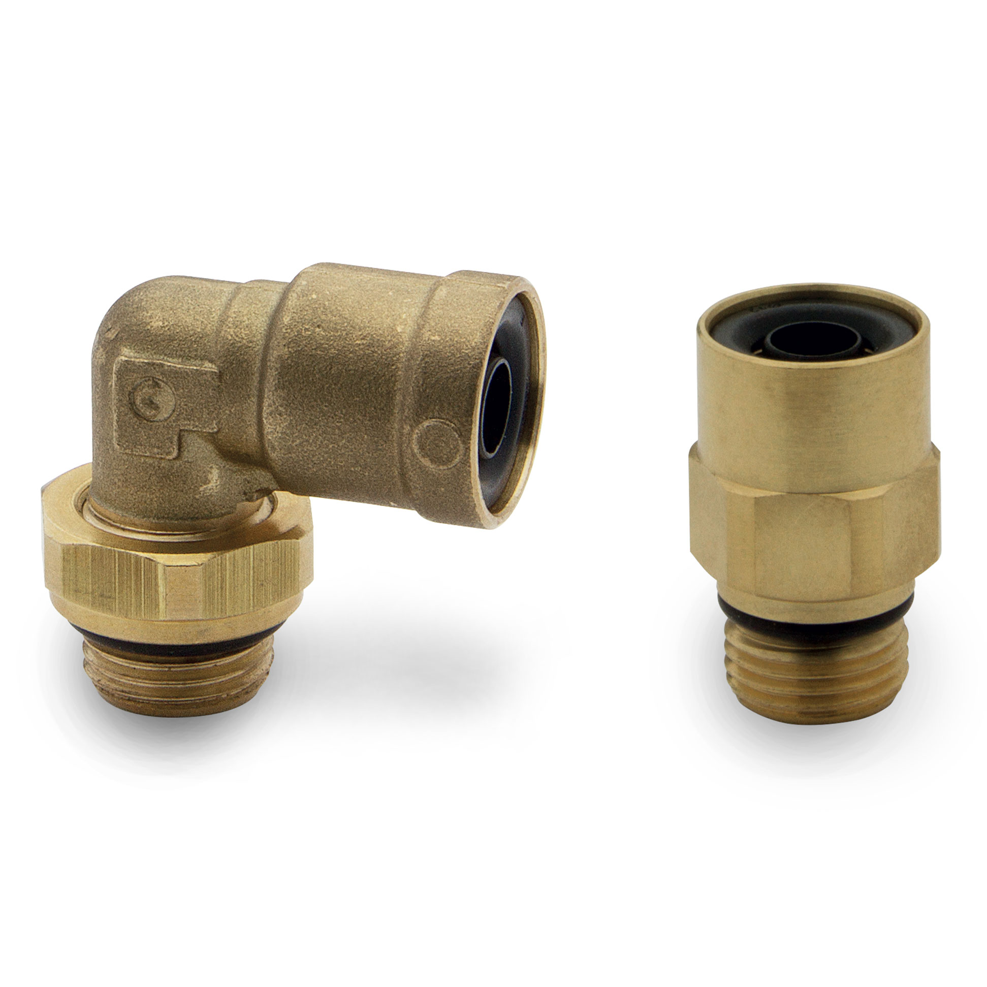 Złączki mosiężne wtykowe