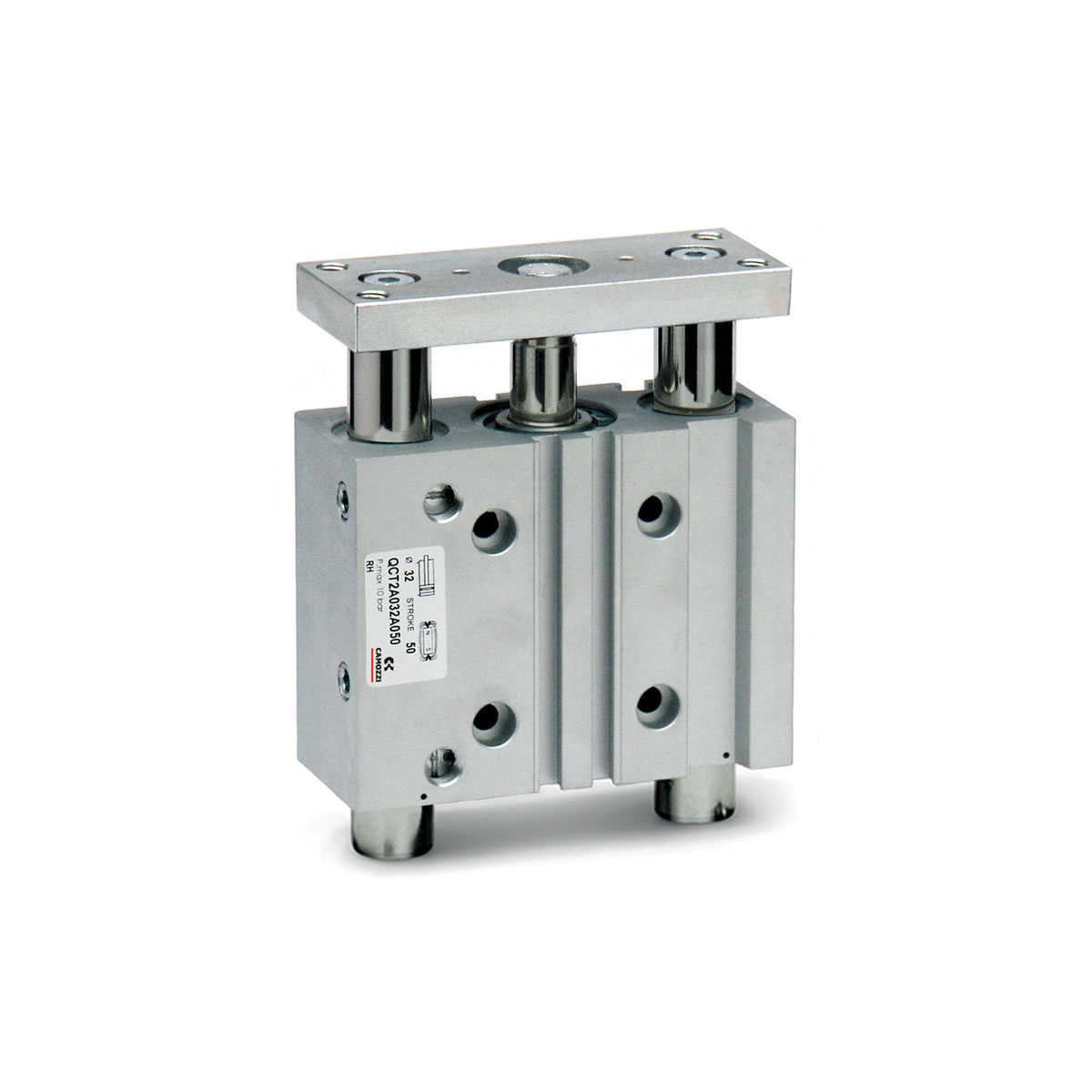 Siłowniki z prowadnicami