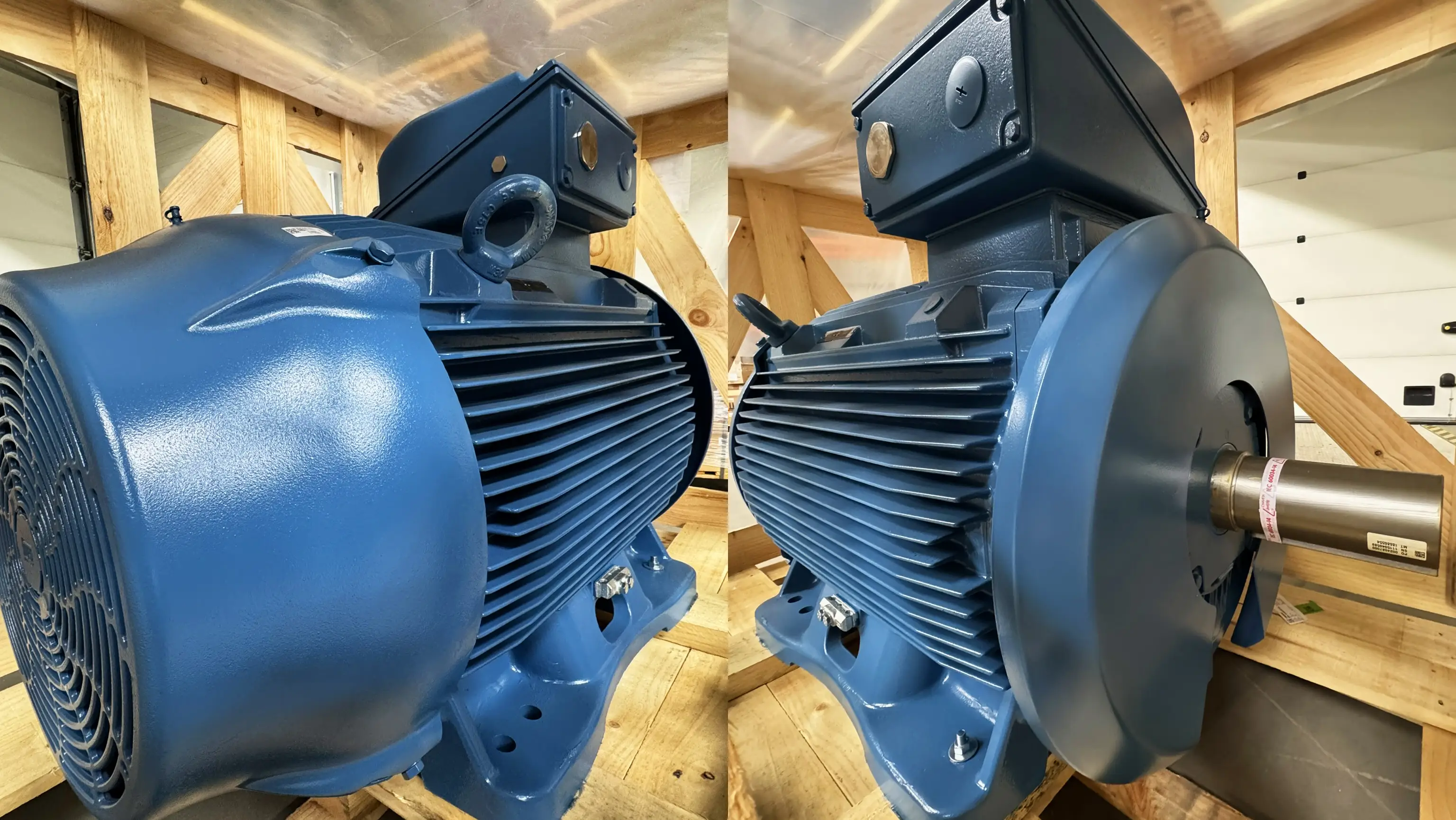 Wysokosprawny silnik 355 kW IE4 do strefy zagrożonej wybuchem